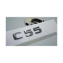C55 Bagaj Krom Abs 3m 3d Yazı Logo Benz Ile Uyumlu