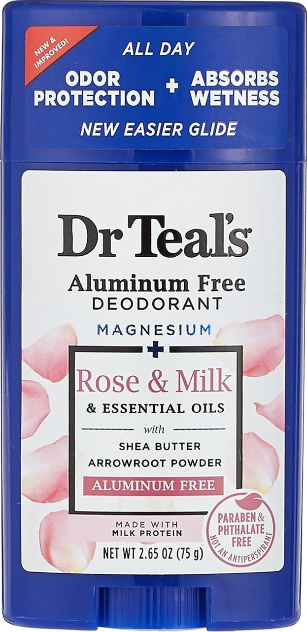 Dr.teals Rose & Milk Alüminyum İçermeyen Stick Deodorant 75gr