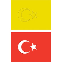 Türk Bayrağı 5 Adet Büyük Boy A4 Kum Boyama Kartı Seti-red Castle Kb-rc-056