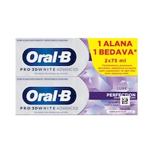 Oral-b Pro-3dw Advenced Luxe Perfection Diş Macunu 2x75 Ml - 4 Adet Tarı