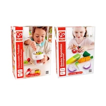 Calimera Toys Ahşap Çikolata Föndü & Sebze Kesme 2li Set