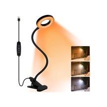 1 Adet Klipsli Okuma Lambası, 48 Led Mavi Işık Bloke Amber Diğer