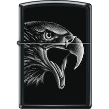 Zippo 218 Regular Black Matte Çakmak Çok Renkli