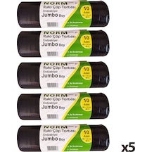Norm Çöp Torbası - 2 Kat - 500 Gr. - 80x110 Cm. - 5 Rulo