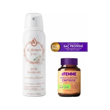 De Femme Fresh Daily İntim Deodorant 125 Ml+saç Proteini Hediyeli