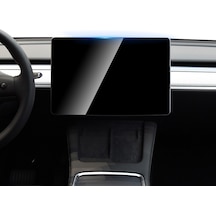 Tesla Model Y Caseworld Araç Multimedya Uygulama Aparatlı Ekran Koruyucu Şeffaf