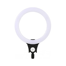 Jmary Fm-12r Kumandalı 30cm Işıklı Telefon Tutucu Ring Light Siyah