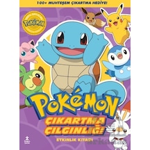 Pokemon - Squirtle Çıkartma Çılgınlığı Etkinlik Kitabı