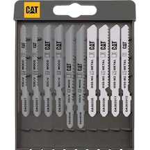Cat Da06901 10 Parça Profesyonel Metal/ahşap Hassas/kaba Kesim Dekupaj Testere Ucu