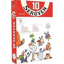 Serüven Serisi Seti-10 Kitap Takım - Burak Aslan - 5 Renk Yayınları