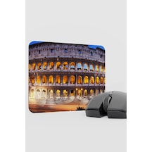 Roma İtalya V1 22x18 Gaming Kauçuk Kaymaz Taban Mouse Pad Fare Altlığı