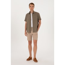 U.s. Polo Assn. Erkek Bej Şort / Bermuda 50300420-vr011 Bej