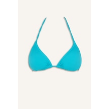 Defacto Regular Fıt Üçgen Bikini Üstü T3666az26smtr407 Turkuaz-tr407