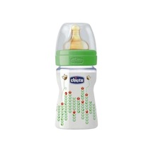 Chicco Wellbeing PP Biberon Unisex 150 ML Kauçuk Normal Akış