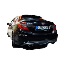 Honda Civic Fb7 (2012-2016) Custom Arka Tampon Eki - Difüzör (pla