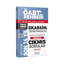 2027 Meb Ags Öabt Dkab İhl Son 14 Yıl Orijinal Video Çözümlü Çıkmış Sorular Dizgi Kitap