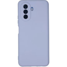 Newface Huawei Nova Y70 Kılıf Nano İçi Kadife Silikon - Lila