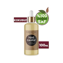 Caracal Hint Yağı %100 Saf Doğal Saç Yüz Kaş Kirpik Cilt Bakım Yağı 100 Ml