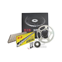 Did-Jt 2013-2018 Ducati Diavel Dark Uyumlu Zincir Dişli Set Silver (Gümüş) Renk