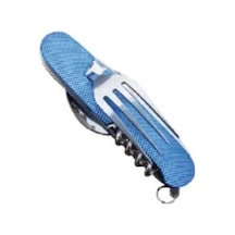 Campout Katlanır Kaşık Çatal Tirbuşon - Mavi