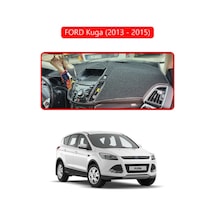 Ford Kuga 2013 - 2015 Torpido Koruma Halısı Kırmızı Kenar