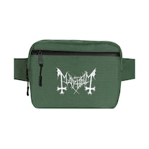 Mayhem Logo Yeşil Bel Çantası