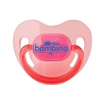 Bambino Silikon Damak Uçlu Emzik 6 - 18 Ay Pembe Bambino Silikon Damak Uçlu Emzik 6 - 18 Ay Pembe