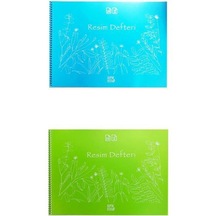 Gıpta Eko 35x50 25 Yp Spr Pp Kapak Resim Defteri 4957 Çeşitli Renk Ve Desen