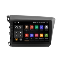 Honda Civic 2012-2015 2 Gb Ram 16 Hafıza Navigasyon Multımedya Tv