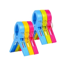 Vicloon Banyo Havlusu Klipsleri 6 Adet Büyük Clothespins Havlu Klipsleri Plaj Havlusu Klipsleri Plaj Ve Şezlonglarda Genel