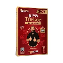 Yediiklim 2027 Kpss Türkçe Atölye Soru Bankası Çözümlü - Yusuf Bayraktar