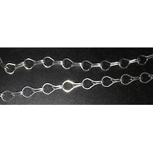 Floresan Zinciri Aski Zinciri Galveniz 25 Metre Kalin - 2 Mm