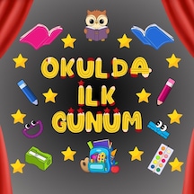 Okulda İlk Günüm Pano Süsü 01