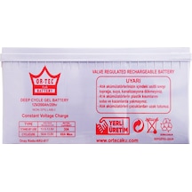 12 volt 200 amper deep cycyle gel akü