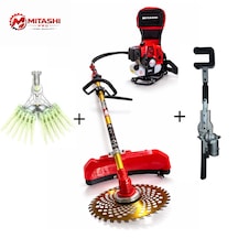 Mitashi Pro ST09 52CC Sırt Tırpan Tırnaklı + Kancalı Silkeleme Aparatları