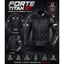 Forte Titan Gt Korumalı Motosiklet Montu