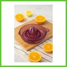 Bezos Akrilik Mürdüm Narenciye Limon & Portakal Sıkacağı Pratik Portakal Sıkacağı Dmc Çok Renkli