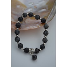 Stoneage Jewellery Larvakit Doğal Taşlı Bileklik Çok Renkli