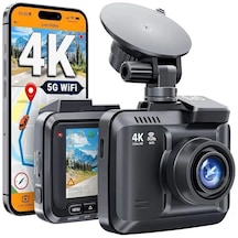 Azdome Gs63 Pro Wifi Gps 4k+1080p Çift Kameralı Araç İçi Kamera