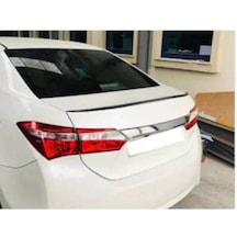 Toyota Corolla Uyumlu 2013 Ve Üzeri Bagaj Üstü Spoiler Piano Black