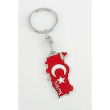 Ay Yıldız Metal Anahtarlık