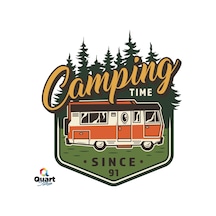 Adventure Camping Kamp Karavan Sticker Off Road