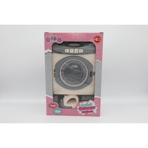 Aya-40302 Oyuncak Çamaşır Makinesi Krem Rengi