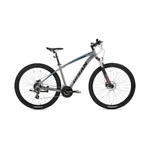 Bisan Mtx 7300 27.5 Jant Hd Fren Metalik Gri Mavi Dağ Bisikleti 43 Kadro Çok Renkli