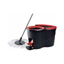 Proff Starex Pedallı Vileda Temizlik Seti Pedallı Kova Sap Mafsallı Kapak Mikrofiber Mop Set