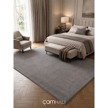 Eko Halı Zen 01 Anthracite Hav Toz Vermez Yumuşak Dokulu Salon Halısı Oturma Odası Halısı Yatak Odası Halısı Çocuk Odası Halısı Koridor Halısı Mutfak Halısı Modern Makine Halısı Antrasit