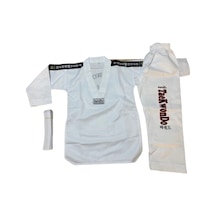 Refleks Taekwondo Elbisesi+Kuşak Dobok Yeni Başlayan Sporcular Için Beyaz
