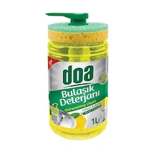Doa Sıvı Bulaşık Deterjanı Süngerli Limon Kokulu 1000 Ml