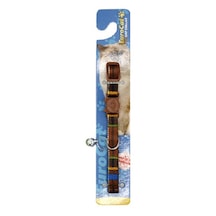 Eurocat Ekose Desenli Zilli Kedi Boyun Tasması 28 CM One Size