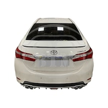 Toyota Uyumlu Coralla 2013 Sonrası Bagaj Üstü Spoiler Piano Black